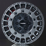 SUPERMETAL RIG DULL ANTHRACITE 7,5X17 i gruppen FÄLGAR / ALUMINIUMFÄLGAR hos Svenska Gummihuset AB (A171125H75SUPRIDA666)