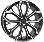 MONACO WHEELS GPC17 DULL BLACK/POLISHED 8X19 i gruppen FÄLGAR / ALUMINIUMFÄLGAR hos Svenska Gummihuset AB (A191125M8GPC17DBP664)
