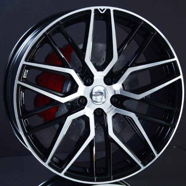 GH EDITION BOSSEN V BLACK POLISHED DEMO 8,5X19 i gruppen FLGAR / ALUMINIUMFLGAR hos Svenska Gummihuset AB (A191125H85BOVBP731DE)