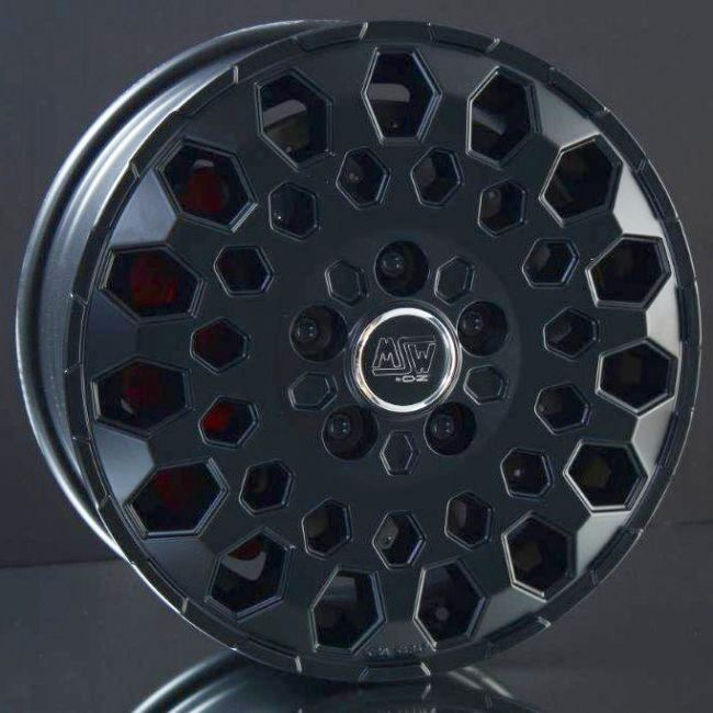 MSW 99 MATT BLACK 6,5X16 i gruppen F�LGAR / ALUMINIUMF�LGAR hos Svenska Gummihuset AB (A161305H65MSW99MB891)