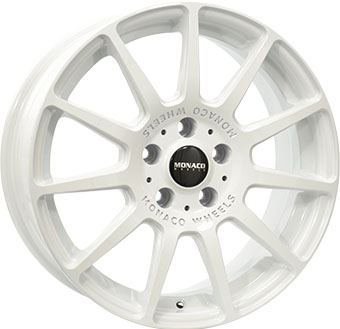 MONACO WHEELS RALLYE WHITE 7X17 i gruppen FLGAR / ALUMINIUMFLGAR hos Svenska Gummihuset AB (A171005M70MORALLWH571)
