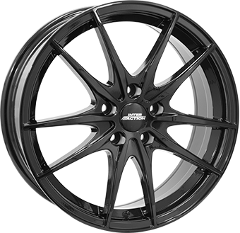 INTER ACTION ZODIAC GLOSS BLACK 7X17 i gruppen FLGAR / ALUMINIUMFLGAR hos Svenska Gummihuset AB (A171125H70IAZODGB731)