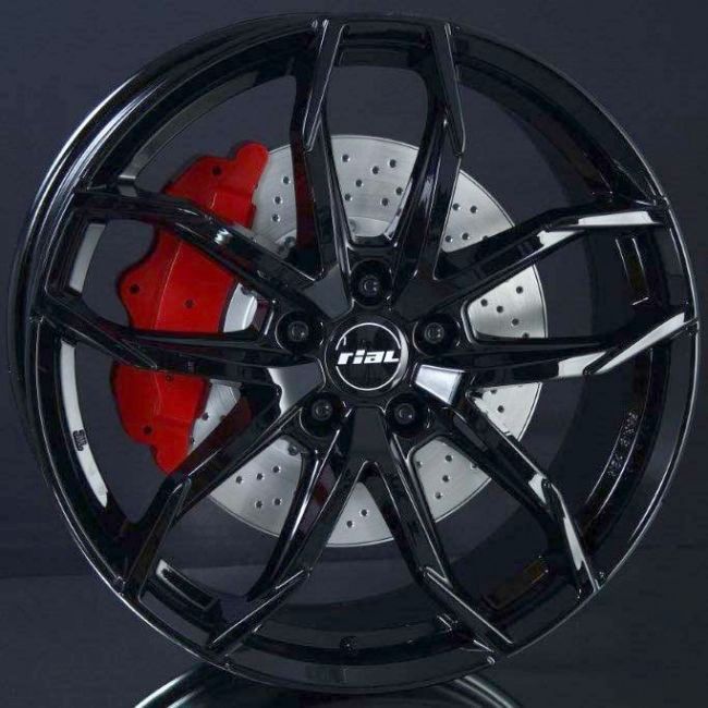 RIAL LUCCA DIAMOND BLACK 6,5X17 i gruppen FLGAR / ALUMINIUMFLGAR hos Svenska Gummihuset AB (A171084M65RILDB651)