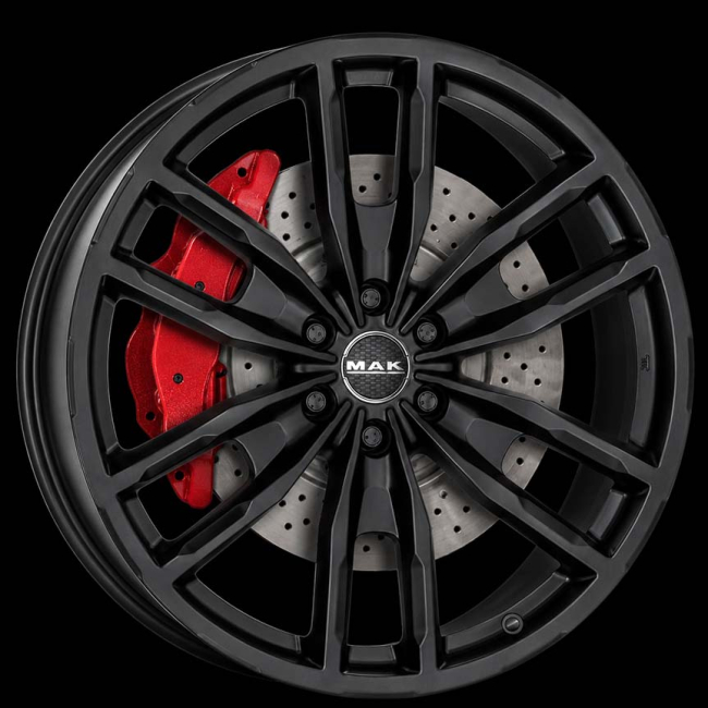 MAK Peak Black Matt 8,5X18 i gruppen F�LGAR / ALUMINIUMF�LGAR hos Svenska Gummihuset AB (A181306H85MAKPEAK841)