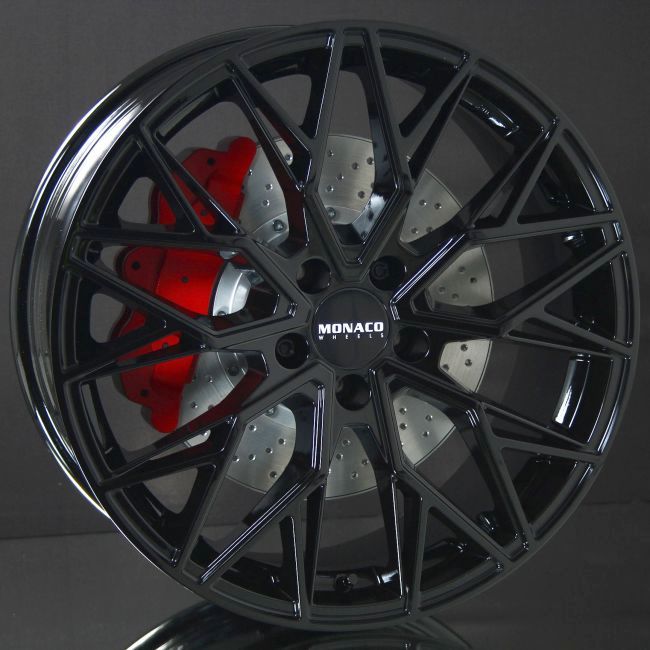 GH EDITION GP15-FF GLOSS BLACK 8,5X19 i gruppen F�LGAR / ALUMINIUMF�LGAR hos Svenska Gummihuset AB (A191305H85MOGP15GBF664)