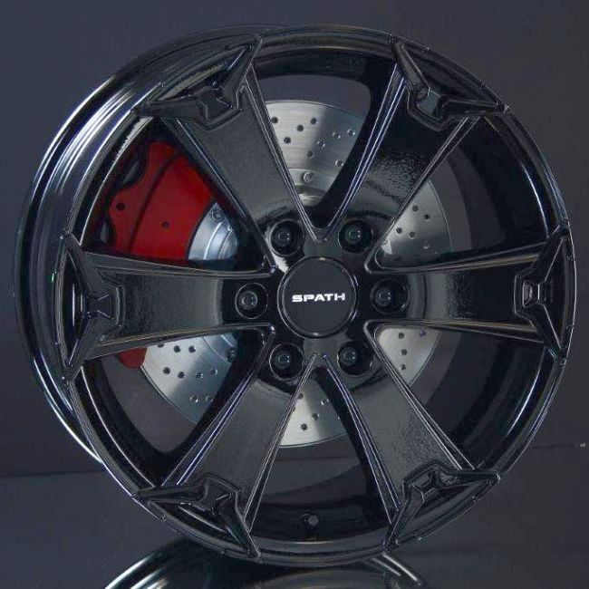 SPATH SP52/H GLOSS BLACK 7,5X18 i gruppen F�LGAR / ALUMINIUMF�LGAR hos Svenska Gummihuset AB (A181206H75SPSP52HGB746)