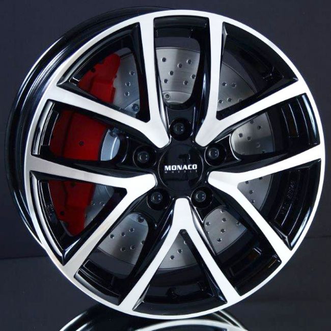 GH EDITION CL2 BLACK/POLISHED 6,5X16 i gruppen FLGAR / ALUMINIUMFLGAR hos Svenska Gummihuset AB (A161004M65MONCL2BP633)
