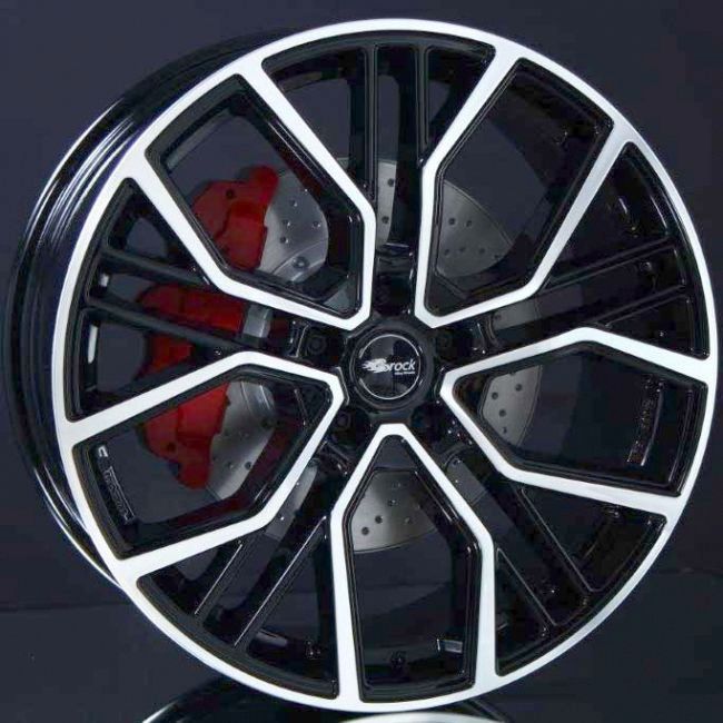 BROCK B41 BLACK FULL POLISH 9X20 i gruppen FLGAR / ALUMINIUMFLGAR hos Svenska Gummihuset AB (A201125MH90BRB41BP666)