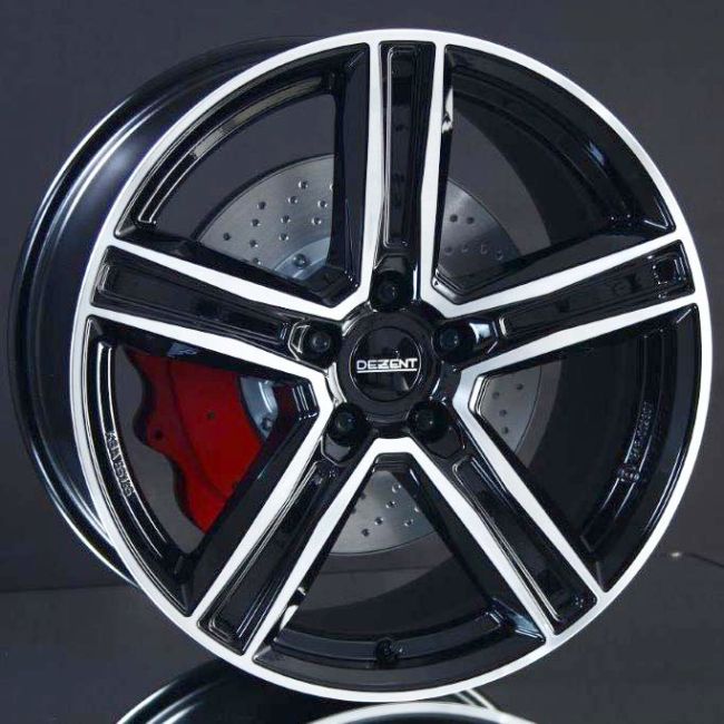 DEZENT KG DARK BLACK/POLISHED 7,5X19 i gruppen FLGAR / ALUMINIUMFLGAR hos Svenska Gummihuset AB (A191125H75DEZKGBLPO666)