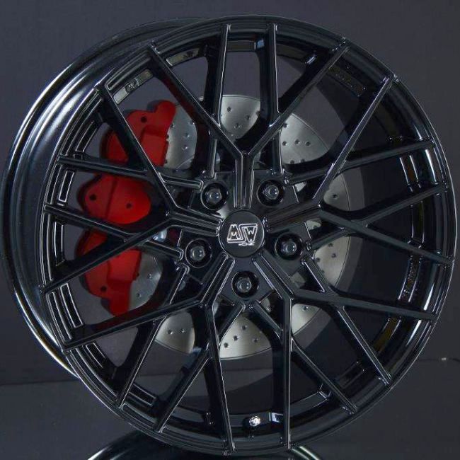 MSW 74 GLOSS BLACK 8,5X20 i gruppen FLGAR / ALUMINIUMFLGAR hos Svenska Gummihuset AB (A201145H85MW74GB731)