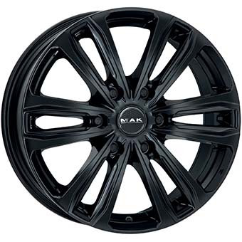 MAK SAFARI GLOSS BLACK 8X18 i gruppen FLGAR / ALUMINIUMFLGAR hos Svenska Gummihuset AB (A181396H80MAKSAFGB931)