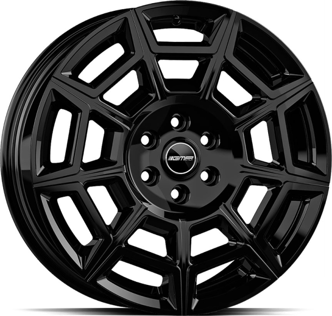 GMP PERVAN GLOSSY BLACK 7,5X18 i gruppen FLGAR / ALUMINIUMFLGAR hos Svenska Gummihuset AB (A181085H75GMPPEGB651)