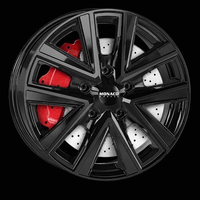 MONACO WHEELS VT2 GLOSS BLACK 6,5X16 i gruppen F�LGAR / ALUMINIUMF�LGAR hos Svenska Gummihuset AB (A161185H65MWVT2GB711)