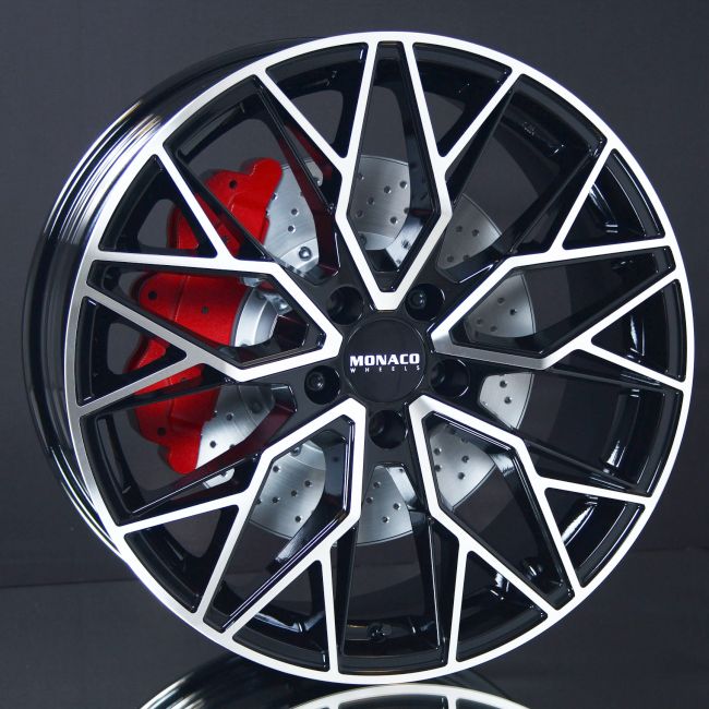 GH EDITION GP15-FF BLACK/POLISHED 8X19 i gruppen F�LGAR / ALUMINIUMF�LGAR hos Svenska Gummihuset AB (A191305M80MOGP15BP664)