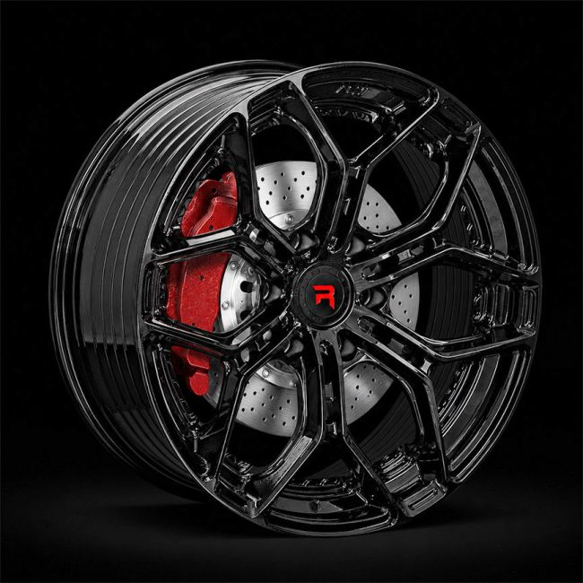 R-Series R20 Gloss Black 9X20 i gruppen F�LGAR / ALUMINIUMF�LGAR hos Svenska Gummihuset AB (A201396L95RSERR20GB1061)
