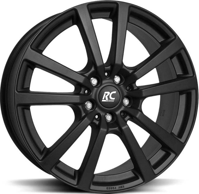 Brock RC25T Black Matt 6,5X16 i gruppen F�LGAR / ALUMINIUMF�LGAR hos Svenska Gummihuset AB (A161185H65RC25TBM711)