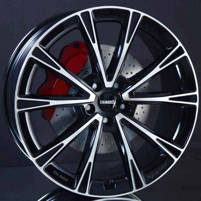DEZENT AR DARK BLACK/POLISHED 7X18 i gruppen FLGAR / ALUMINIUMFLGAR hos Svenska Gummihuset AB (A181125H70DEZARDA571)