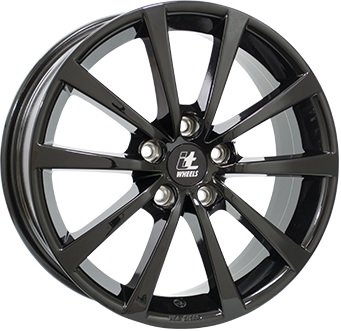 IT WHEELS ALICE GLOSS BLACK 7X17 i gruppen FLGAR / ALUMINIUMFLGAR hos Svenska Gummihuset AB (A171125M70ITALIGB664)