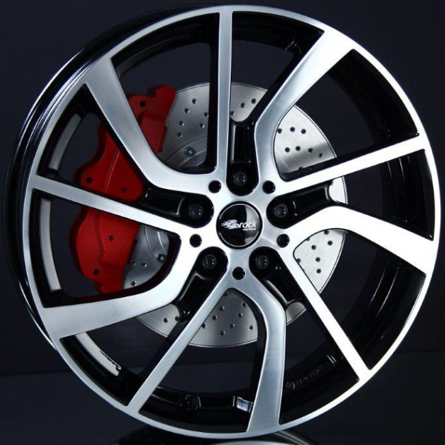BROCK EB1 BLACK FULL POLISH 5X19 i gruppen FLGAR / ALUMINIUMFLGAR hos Svenska Gummihuset AB (A191125H50BREB1BFP666)