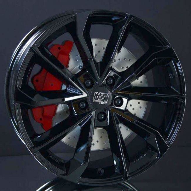 MSW 42 GLOSS BLACK 8X19 i gruppen FLGAR / ALUMINIUMFLGAR hos Svenska Gummihuset AB (A191105M80MW42BL651)