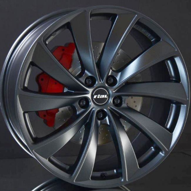 RIAL LUGANO STEEL GREY MATT 8,5X20 i gruppen FLGAR / ALUMINIUMFLGAR hos Svenska Gummihuset AB (A201145M85RILUSG642)