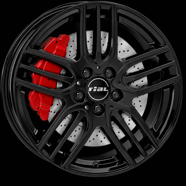 RIAL M14 Diamond Black 9X18 i gruppen FÄLGAR / ALUMINIUMFÄLGAR hos Svenska Gummihuset AB (A181125H90RIM14DB665)