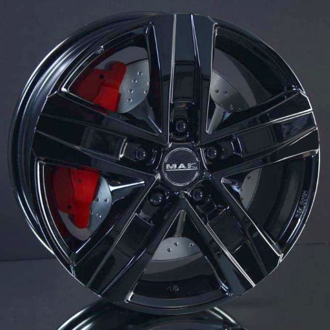 MAK STONE6 GLOSS BLACK 8X18 i gruppen FLGAR / ALUMINIUMFLGAR hos Svenska Gummihuset AB (A181306H80MAKSTOGB841)