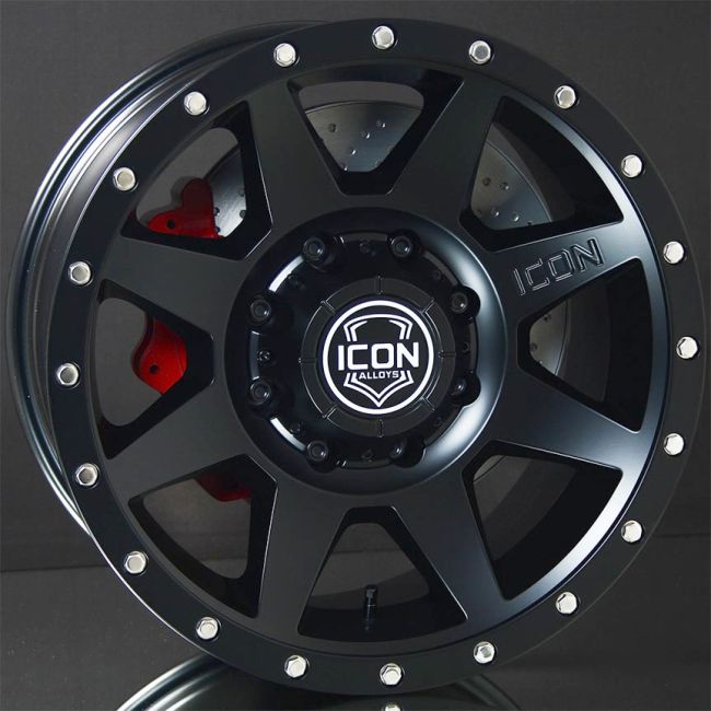 ICON REBOUND M.BLK 9X18 i gruppen F�LGAR / ALUMINIUMF�LGAR hos Svenska Gummihuset AB (A181658L90ICREBMB1214)