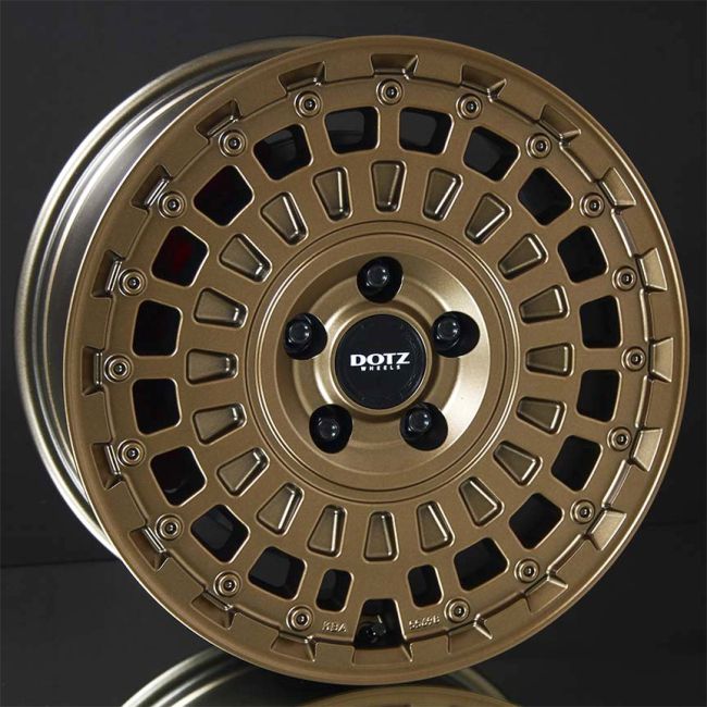 DOTZ 4X4 TALARA BRONZE MATT 8X17 i gruppen FLGAR / ALUMINIUMFLGAR hos Svenska Gummihuset AB (A171185H80DOTTALBR711)