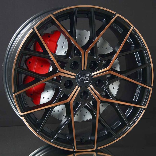 Msw 74 matt black copper polish 8,5X20 i gruppen F�LGAR / ALUMINIUMF�LGAR hos Svenska Gummihuset AB (A201125ML85MSW74BCP731)