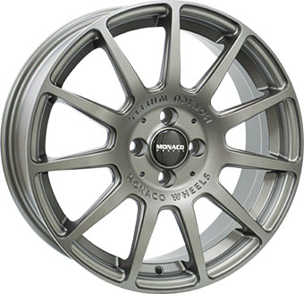 MONACO WHEELS RALLYE GUNMETAL DULL 7X17 i gruppen FLGAR / ALUMINIUMFLGAR hos Svenska Gummihuset AB (A171004M70MORALLGD731)