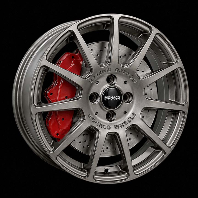 MONACO WHEELS RALLYE GUNMETAL DULL 7X17 i gruppen F�LGAR / ALUMINIUMF�LGAR hos Svenska Gummihuset AB (A171004M70MORALLGD731)