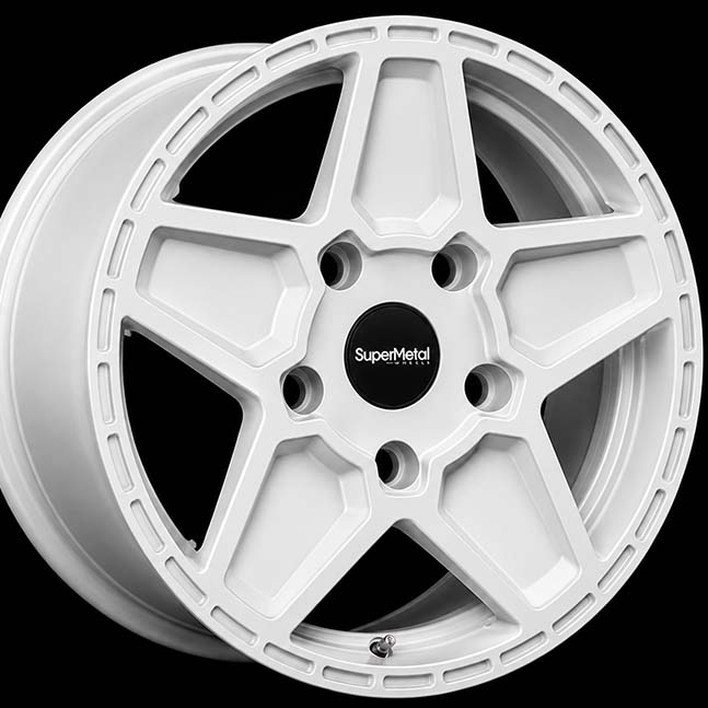 SUPERMETAL ROCKET WHITE 8X18 i gruppen F�LGAR / ALUMINIUMF�LGAR hos Svenska Gummihuset AB (A181605H8SUPROWH651)