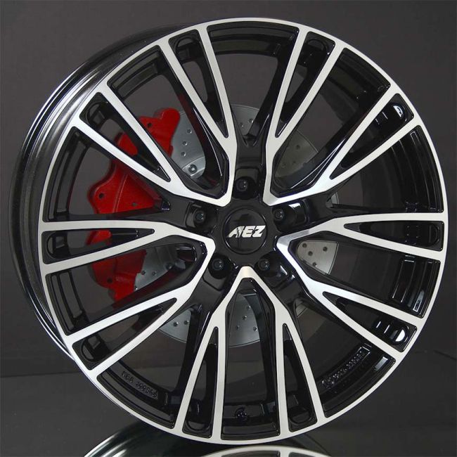 AEZ Seattle Dark Black/Polished 8,5X19 i gruppen F�LGAR / ALUMINIUMF�LGAR hos Svenska Gummihuset AB (A191125M85AEZSEBP571)