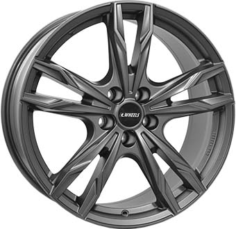 IT Wheels Gina Dull Anthracite 8X18 i gruppen F�LGAR / ALUMINIUMF�LGAR hos Svenska Gummihuset AB (A181125M8ITWGIDA701)
