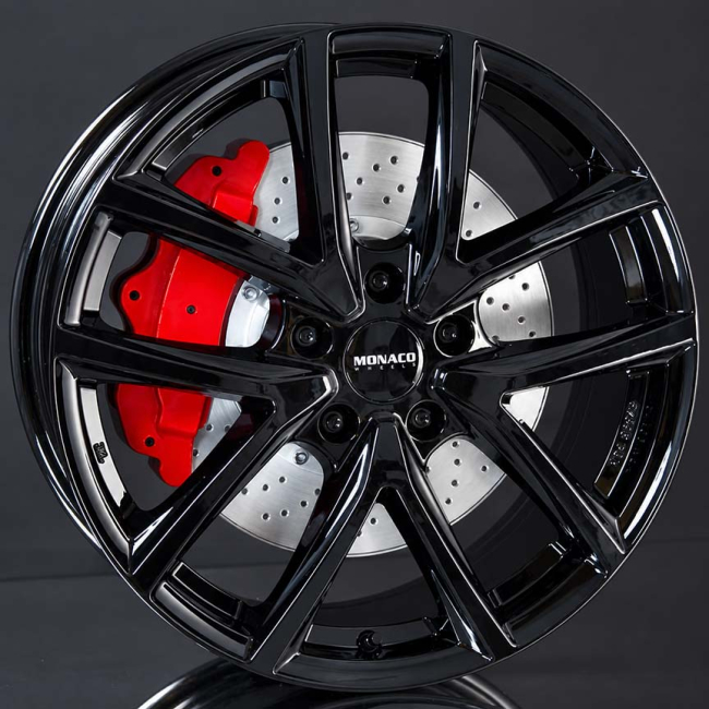 GH EDITION CL2 GLOSS BLACK 8X20 i gruppen FÄLGAR / ALUMINIUMFÄLGAR hos Svenska Gummihuset AB (A201145H80MONCL2B671)