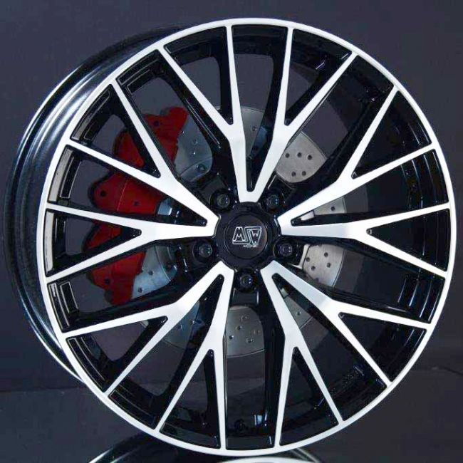 MSW 44 GLOSS BLACK/POLISHED 9X20 i gruppen FLGAR / ALUMINIUMFLGAR hos Svenska Gummihuset AB (A201305H90MSW44BP715)
