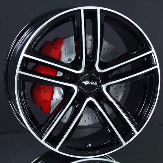 BROCK RC27 BLACK FULL POLISH 7X18 i gruppen FLGAR / ALUMINIUMFLGAR hos Svenska Gummihuset AB (A181145H70RC27BLPO561)