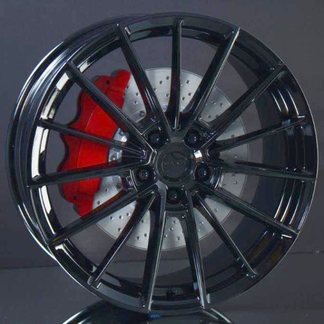 MONACO WHEELS FF1 GLOSS BLACK DEMO 9X19 i gruppen F�LGAR / ALUMINIUMF�LGAR hos Svenska Gummihuset AB (A191125M90FF1GLBL665DE)