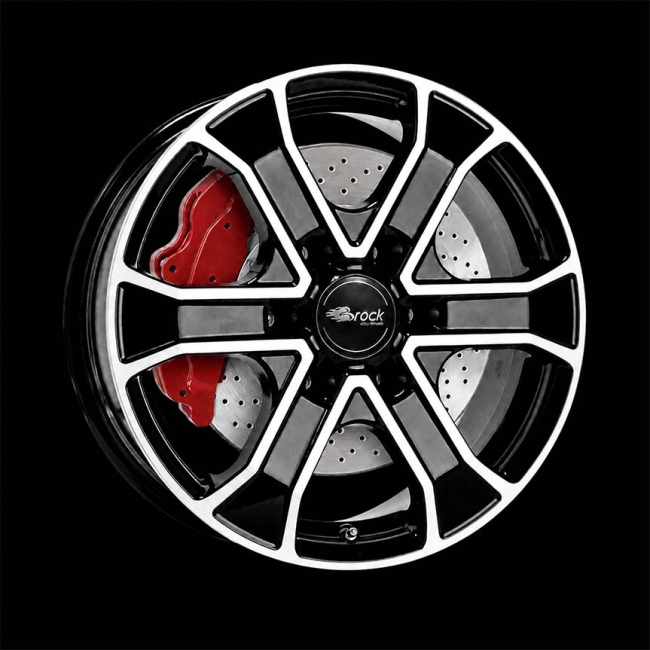 BROCK RC31 Black Full Polished 7X16 i gruppen F�LGAR / ALUMINIUMF�LGAR hos Svenska Gummihuset AB (A161206H7BRRC31BP746)
