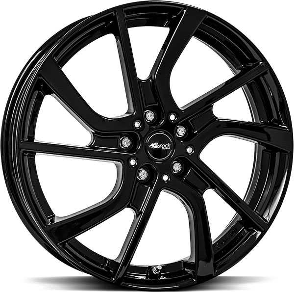 BROCK EB1 SHINY BLACK 5X19 i gruppen FLGAR / ALUMINIUMFLGAR hos Svenska Gummihuset AB (A191125L50BREB1SB666)