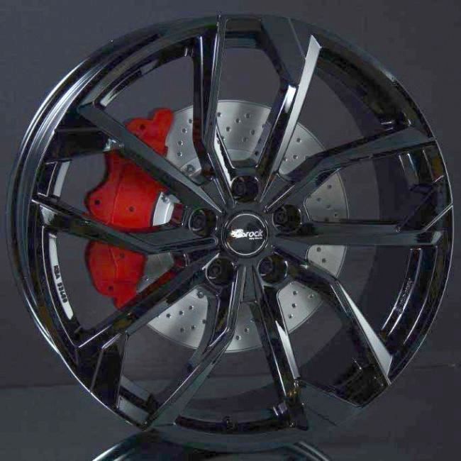 BROCK RC34 SHINY BLACK 8,5X20 i gruppen FLGAR / ALUMINIUMFLGAR hos Svenska Gummihuset AB (A201145M85RC34SB642)