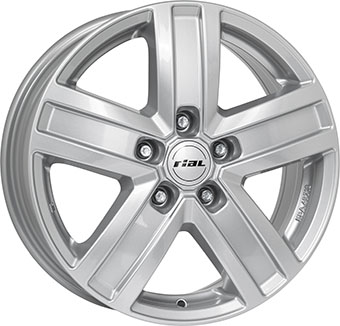 RIAL TRANSPORTER 5 SILVER 6,5X16 i gruppen FLGAR / ALUMINIUMFLGAR hos Svenska Gummihuset AB (A161205H65RITRA5SI651)
