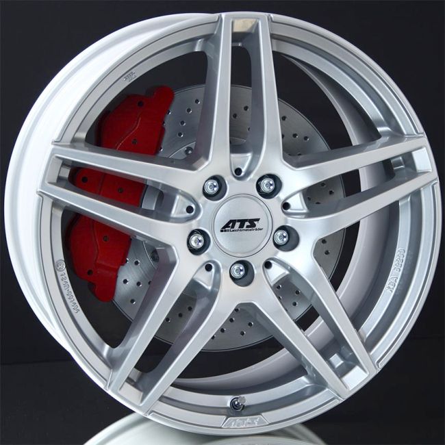 ATS MIZAR SILVER 6,5X17 i gruppen F�LGAR / ALUMINIUMF�LGAR hos Svenska Gummihuset AB (A171125H65ATSMIZSIL665)