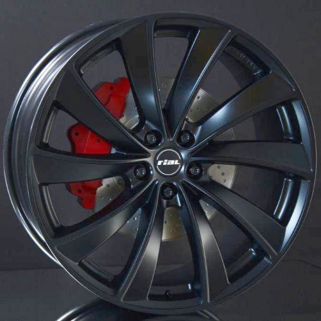 RIAL LUGANO RACING BLACK 8,5X19 i gruppen FLGAR / ALUMINIUMFLGAR hos Svenska Gummihuset AB (A191145M85RILURB642)