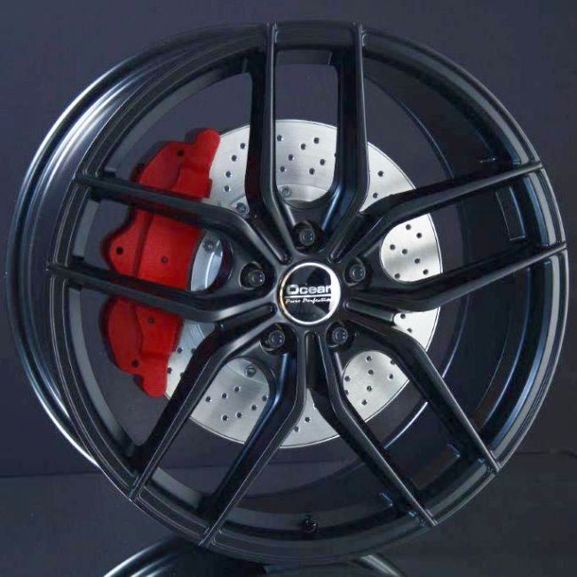 OCEAN FF1 MATT BLACK 8,5X19 i gruppen F�LGAR / ALUMINIUMF�LGAR hos Svenska Gummihuset AB (A191125H85FF1BM571)