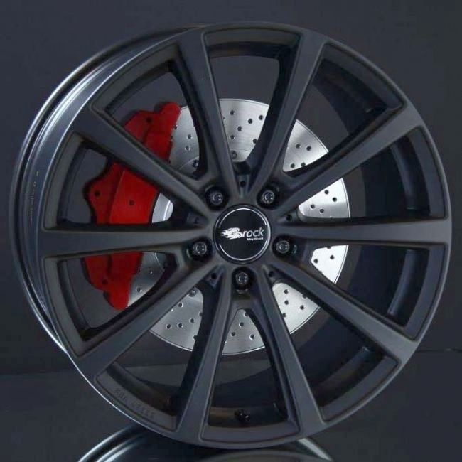 BROCK B32 BLACK MATT 7,5X18 i gruppen FLGAR / ALUMINIUMFLGAR hos Svenska Gummihuset AB (A181145M75BRB32726)