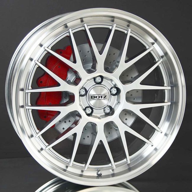 DOTZ Bilbao Blaze Silver/Polished Lip 7X17 i gruppen F�LGAR / ALUMINIUMF�LGAR hos Svenska Gummihuset AB (A171084L70DOBILBSP651)