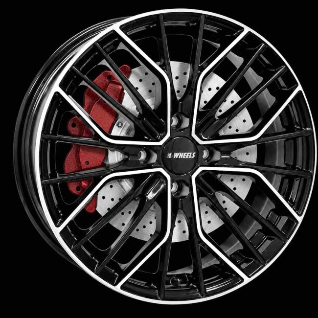 IT WHEELS TIARA 4 BLACK POLISHED 7X17 i gruppen F�LGAR / ALUMINIUMF�LGAR hos Svenska Gummihuset AB (A171084M7ITWHTIABP634)