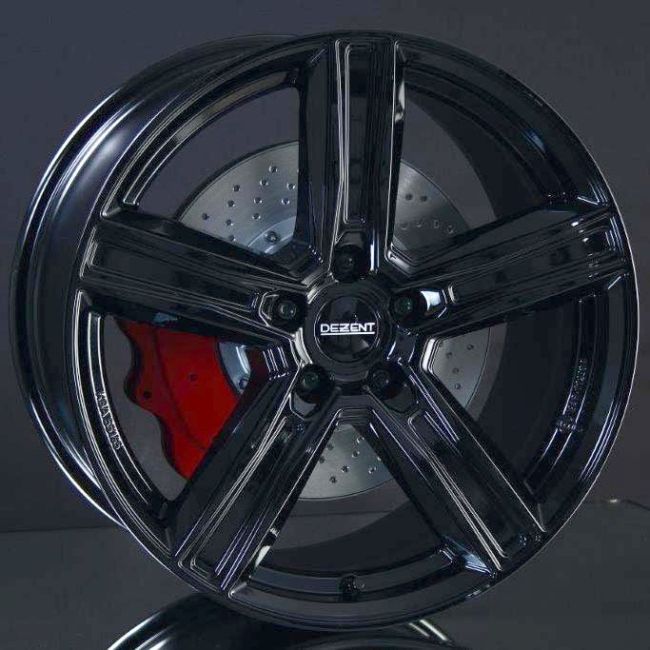 DEZENT KG BLACK BLACK 8,5X19 i gruppen FLGAR / ALUMINIUMFLGAR hos Svenska Gummihuset AB (A191305H85DEZKGBL666)